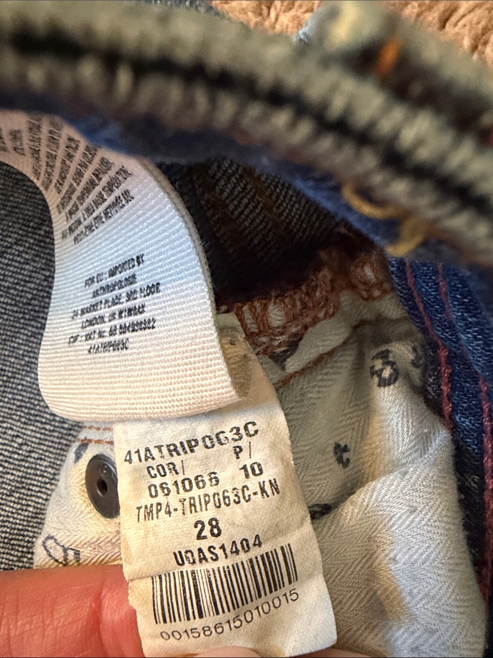 Anthropologie Pilcro Hyphen Jeans size 28 - Picture 7 of 14